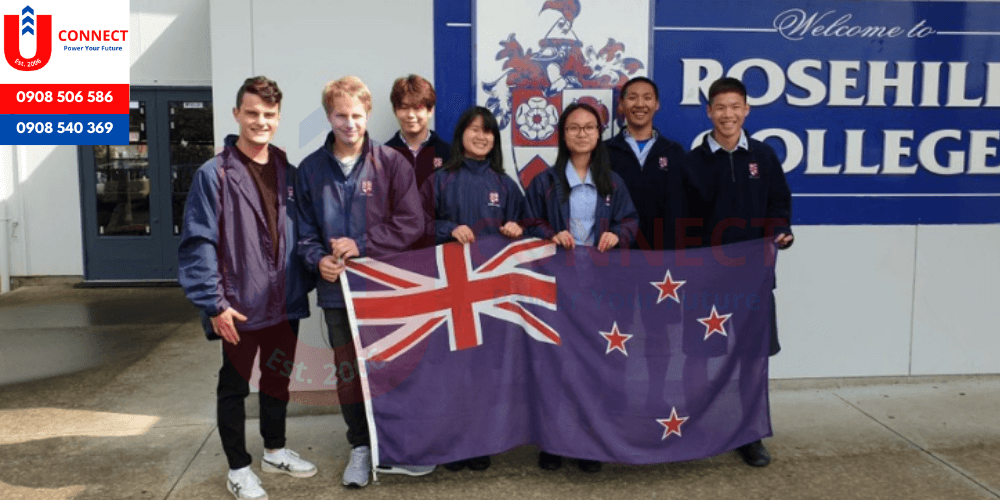 Trung học Rosehill College, Auckland - New Zealand